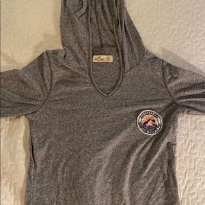 Long sleeve with hood shirt